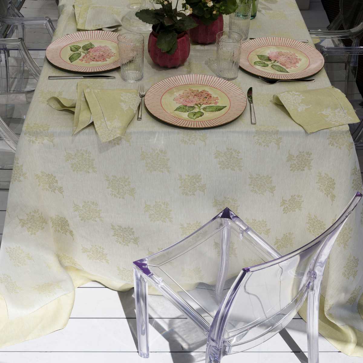 Mantel Damasco Primavera